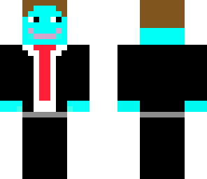 complete blue boy in a suit