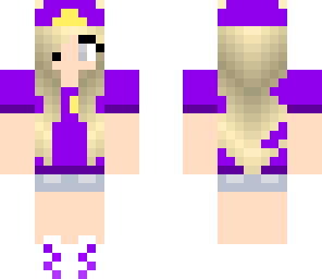 purple girl