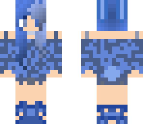 blue bunny girl