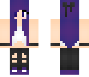 purple girl