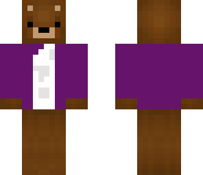 purple cool bear