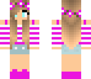 cute flower crown girl