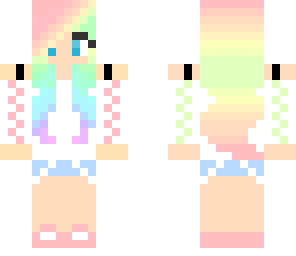 rainbow girl