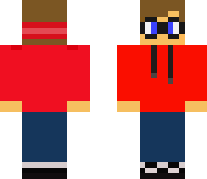 red hoddie boy