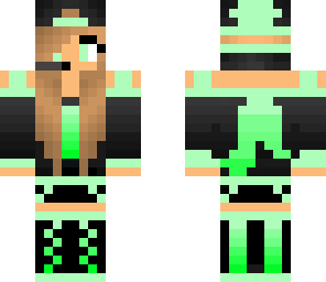 black and lime gamer