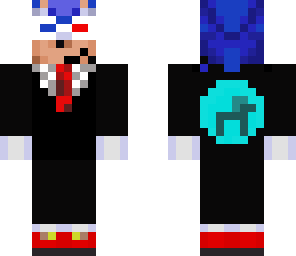 sonic in suit