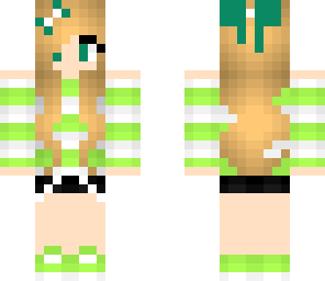 green girl