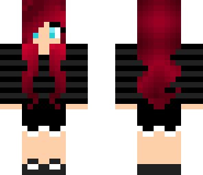 edit dark red hair girl