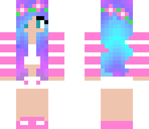 pink summer girl