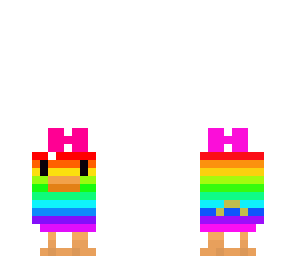 rainbow duckling