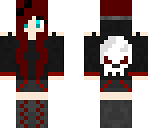 skull gothie edit