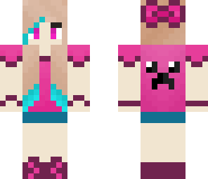 pink creeper girl