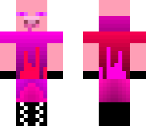 crazy pinkie pig
