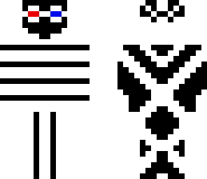 blackandwhite with 3dglasses