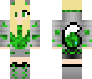emerald wolf skin