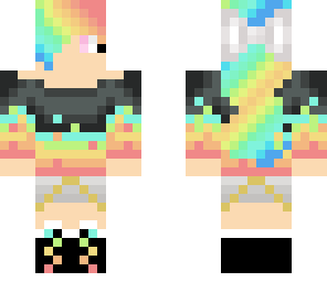 rainbow girl