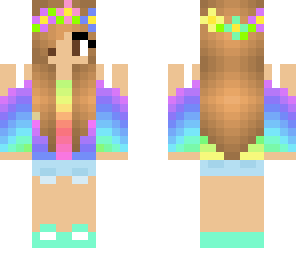 rainbow girl edit