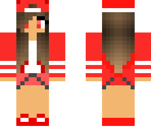 school girl red