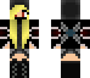 blonde ninja girl