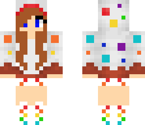 cake hoodie girl