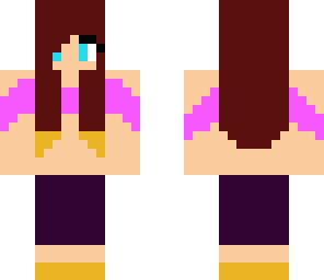 funky girl skin