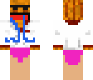 depy pumpkin with girls underwear