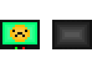 a sad face in a tv