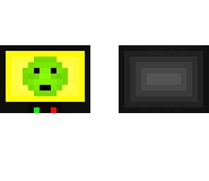 just a sick face in a tv