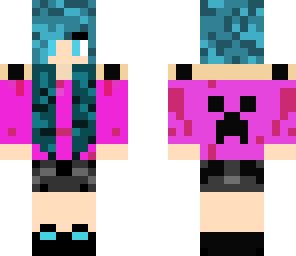 pink creeper girl