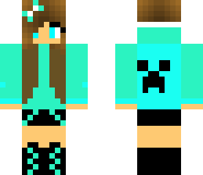 turquoise girl