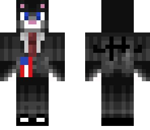 patriotic cat in as suit