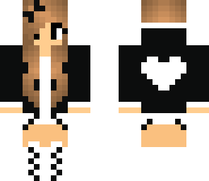 black and white gamer girl