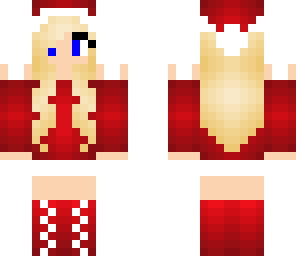 edited christmas girl