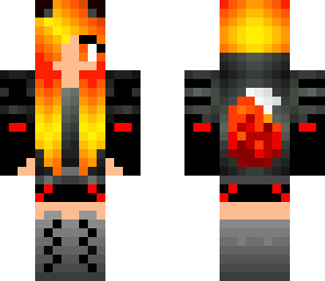 fire wolf girl
