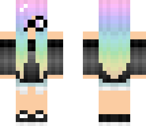 nerd pastel girl