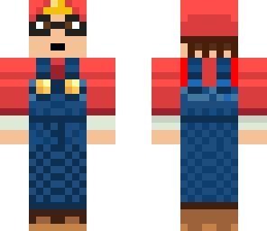 my skin as mario