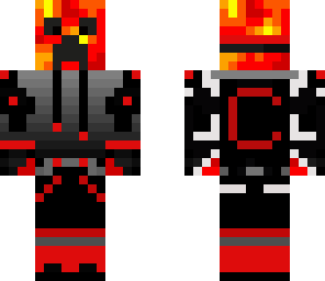 lava mob in hoodie with a c