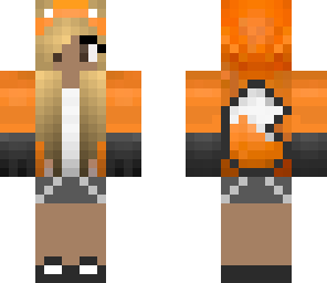 orange fox girl
