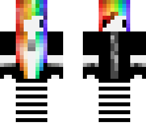 rainbow girl