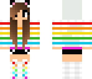 rainbow girl