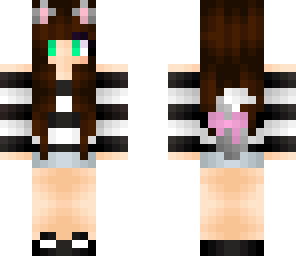 teal eyed cat girl