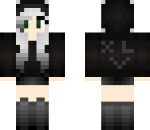 black hoodie