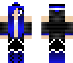 water skin girl