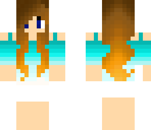 blue and white outfit for a girl