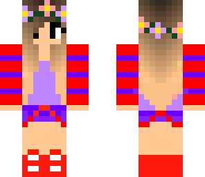 colourful girl