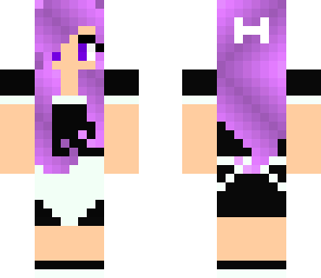 edit to purple waitress