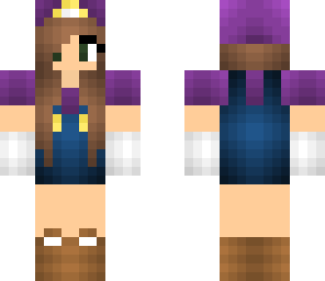 purple girl