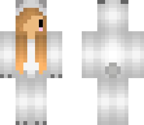 polar bear chibi girl
