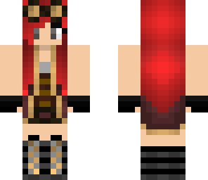 steam punk redhead