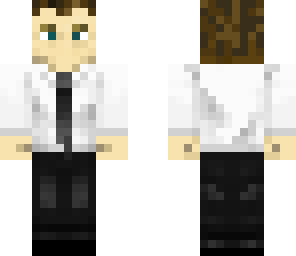 white shirt minecraft skin